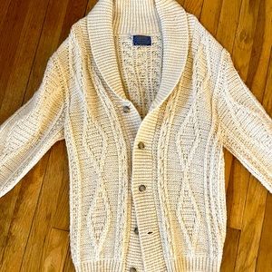Vintage Pendleton winter shawl cardigan in EUC, made in USA